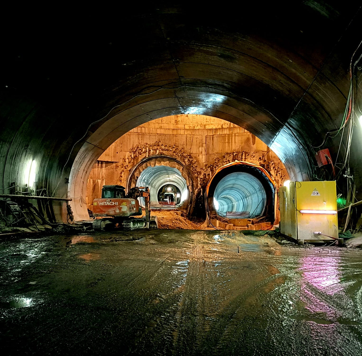 Rilievi topografici di alta precisione per galleria del Brennero